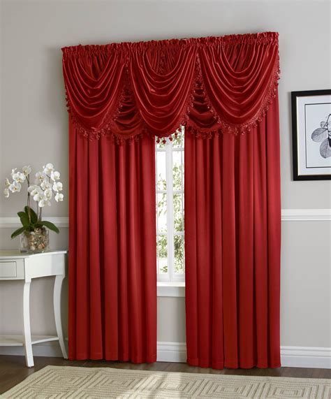 From 25. . Curtains with valance set